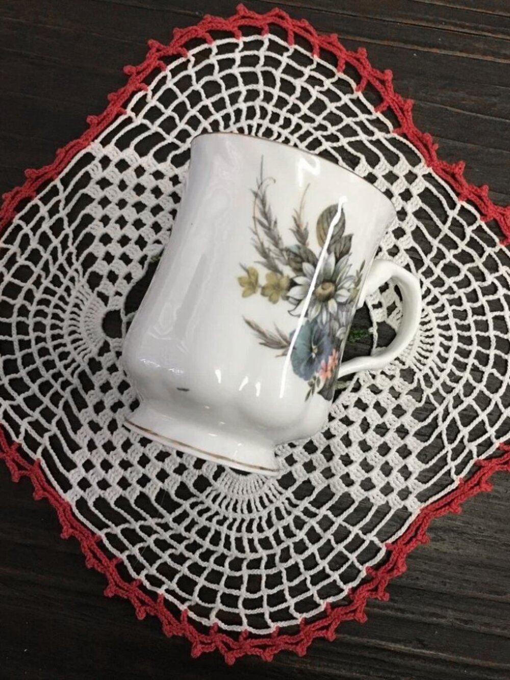 Hitkari Potteries Fine Bone China Fancy Tea Cup Made in India